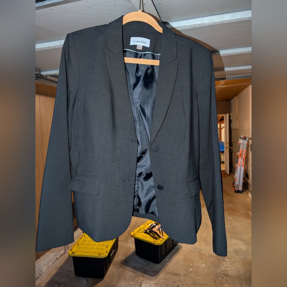 Calvin Klein Women's Black Blazer
